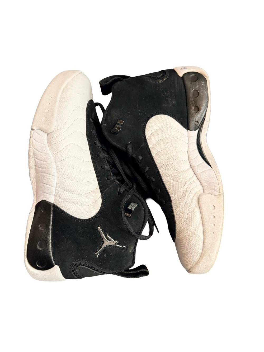 Jordan Black and White Retro Basketball Sneakers